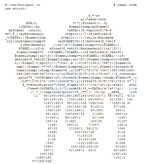 Camel Code