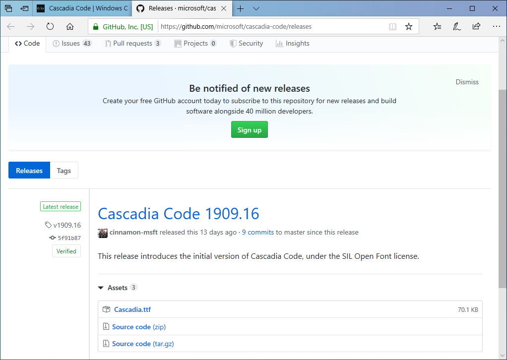 Cascadia Code